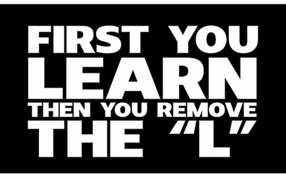 first-you-learn